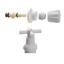 Ver imagem 1 de Acabamento Registro de Pressão Abs Branco