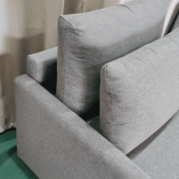 Poltrona Cama com Baú | Tampo Lateral & Tecido Linho - 7