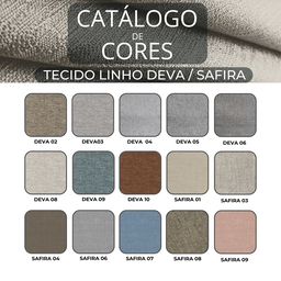 Poltrona Cama com Baú | Tampo Lateral & Tecido Linho - 2