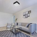 Ver imagem 3 de Plafon Valencia Preto 1 Lâmpada 20w 18x18 Bivolt Tualux