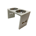 Ver imagem 4 de Comedouro e Bebedouro para Pets de Porte Médio com Tigelas em Inox