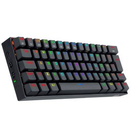 Teclado Usb Gamer Mecanico Draconic Preto RGB K530RGB Redragon - 5 Teclado Usb Gamer Mecanico Draconic Preto RGB K530RGB Redragon - 5