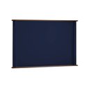 Ver imagem 5 de Conjunto Rack 60811m + Painel 50505 para Sala Pés Luiz Xv 1 Gaveta 2 Portas - Azul Petróleo/imbuia