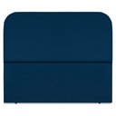 Ver imagem 5 de Cabeceira Casal 140 Cm com Frame Alana Suede Azul Marinho Artte