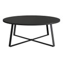Ver imagem 1 de Mesa de Centro Artesano 27947 - Preto/Preto