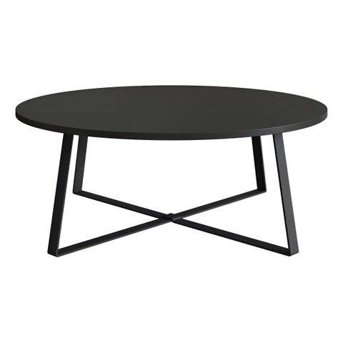 Mesa de Centro Artesano 27947 - Preto/Preto