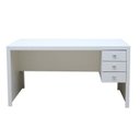 Ver imagem 3 de Mesa Escrivaninha Home Office com 3 Gavetas 155x74,5x60cm