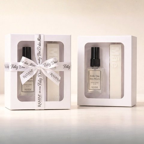 Kit Dia Das Mães com Vela Decorativa e Home Spray - Presente Aromático Sofisticado