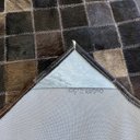 Ver imagem 3 de Tapete de couro passadeira marrom café 0,60x2,50 com bordas