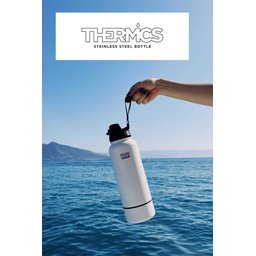 Garrafa térmica vácuo 650ml Vermelha  – Thermics Minicool - 7