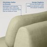 Sofá Modular Sumiê 100cm Direito Orla CabeCasa MadeiraOriginals - 7