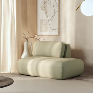 Sofá Modular Sumiê 100cm Direito Orla CabeCasa MadeiraOriginals