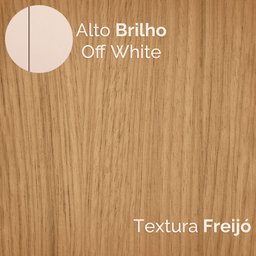 Aparador Buffet Florença Freijó / Off White - CasaePoltrona - 4