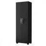 Armário Multiuso Com Chave 2 Portas Nt 4020 Preto - 1
