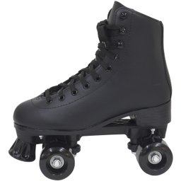 Patins Clássico Tradicional Quad 4 Rodas Roller de Rua Infantil Preto Importway BW-020-PT - 34 - 5