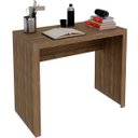 Ver imagem 1 de Mesa para Escritório Escrivaninha 90 Cm Nogal