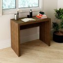 Ver imagem 6 de Mesa para Escritório Escrivaninha 90 Cm Nogal