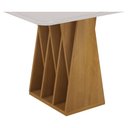 Ver imagem 3 de Kit Mesa de Jantar Orquestra com 4 Cadeira Sinfonia em Linho Naturale/off White/cinza