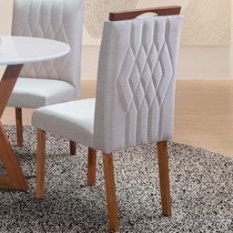 Cadeiras para Mesa de Jantar Estofada - Apolo - Art Salas - 3
