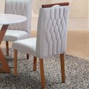 Ver imagem 3 de Cadeiras para Mesa de Jantar Estofada - Apolo - Art Salas
