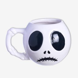 Caneca 3d Jack Skellington 450ml Porcelana Zona Criativa - 2