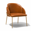 Ver imagem 1 de Cadeira Aurora para Mesa de Jantar e Recepção Courissimo:Caramelo