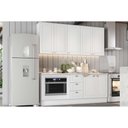 Ver imagem 1 de Cozinha Modulada Henn Americana 6 Peças (2aéreos+2balcões+2complementos) C6p83 Branco-henn