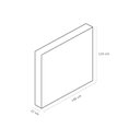 Ver imagem 3 de Cabeceira Casal Estofada Sena Ortobom