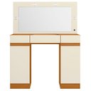 Ver imagem 6 de Penteadeira Camarim com Espelho Studio Beauty A02 Off/cinamomo - Mpozenato