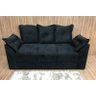 Sofá 2 e 3 Lugares Preto 601 Paris - 2