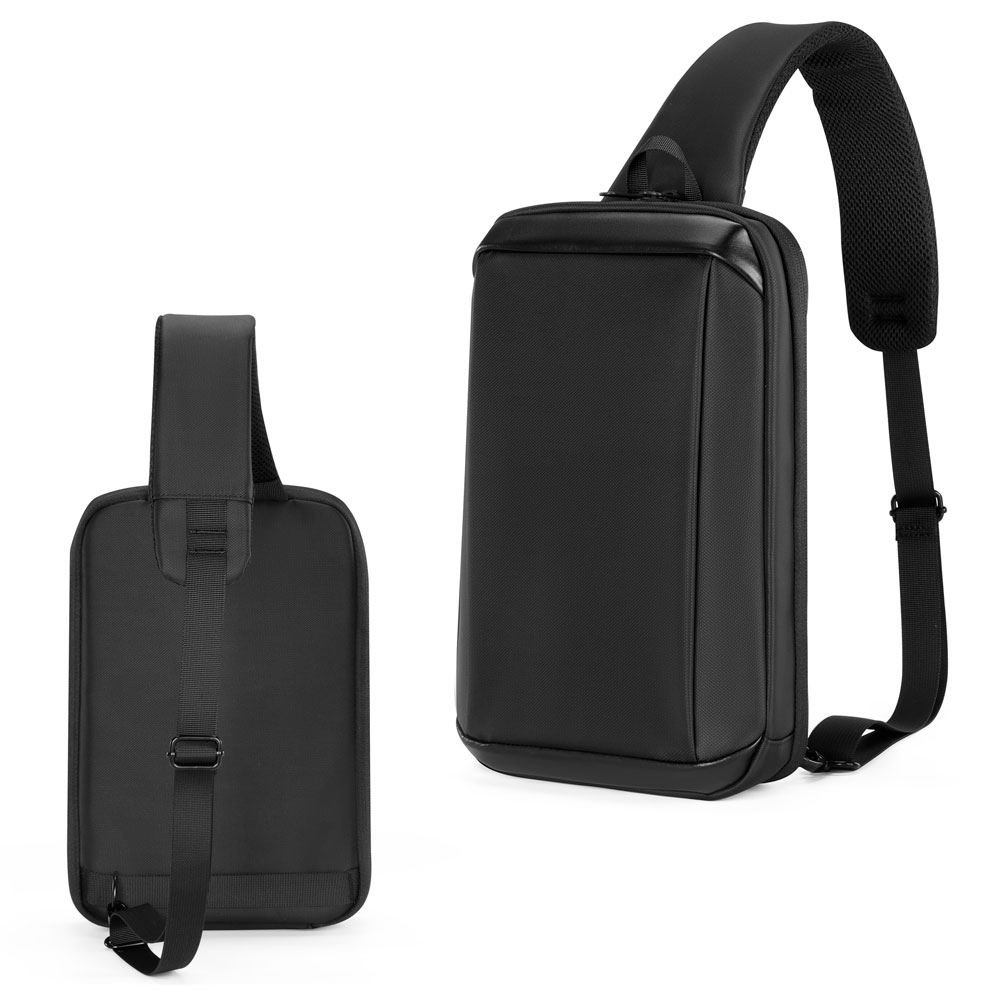 Mochila Transversal Slim Black - 3