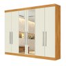 Guarda Roupa Alba 6 Portas Espelho 100% Mdf - Mademarcs - 2
