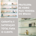 Ver imagem 5 de Prateleira De Vidro Decorativa Cantoneira Incolor 08mm Temperado