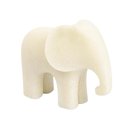 Ver imagem 1 de Escultura Decorativa em Resina Elefante Branco 16x20 Cm Lucatti