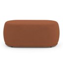 Ver imagem 5 de Conjunto 02 Puffs Decorativos Orgânicos Molly Bouclê Terracota - Desk Design