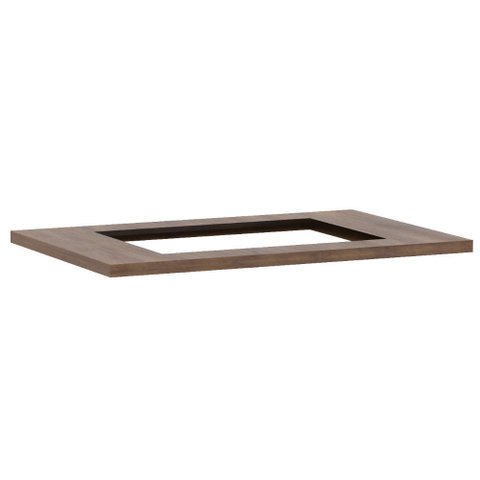 Tampo de 70cm X 54,5cm para Cooktop 4 Bocas com Furo de 50cm X 35cm Luciane Móveis