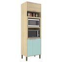 Ver mais imagens de Jogo De Cozinha Modulada 5 Peças Karine Carvalho/Pistache Móveis Sul