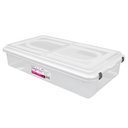 Ver imagem 2 de Organizador com Rodas Underbed 51 Litros - 990 - Sanremo Organizador Plastico 990 Underbed Sanremo