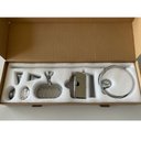 Ver imagem 2 de Kit Banho 5 Peças Espaçokb Linsbon Cromado