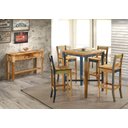 Ver imagem 3 de Banqueta Bistrô - Madeira Maciça - Estilo Demolição