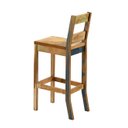 Ver imagem 2 de Banqueta Bistrô - Madeira Maciça - Estilo Demolição