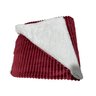 COBERTA MANTA/SHERPA CASAL 2,20X1,80 - COR VINHO - 1