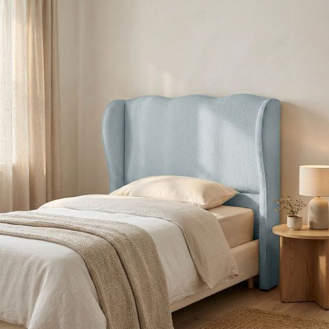 Cabeceira Cama Box Solteiro 90 cm Atria Bouclê B05 - D'Rossi