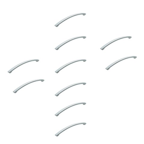 10pçs Puxador Furação 12,8cm Porta Armário Mesa Auxiliar