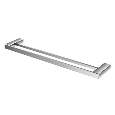 Porta Toalha Duplo 63,5cm Fani Horus Cromado 4900 C450