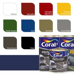 Tinta Premium Pinta Piso Coral Verde Quadra Fosco 18l - 4