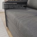 Ver imagem 7 de Sofá Cama para Sala de Estar Living 4 Lugares Maricá