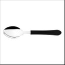 Ver imagem 2 de Kit 12 Colher de Mesa Tramontina Leme Inox Cabo Preto