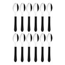Ver imagem 1 de Kit 12 Colher de Mesa Tramontina Leme Inox Cabo Preto