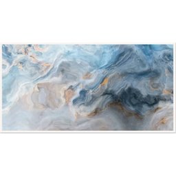 Quadro Decorativo Abstrato , Moldura Caixa 3cm,  ideal para  Sala, Quarto  e Hall (100x70 cm) - 1